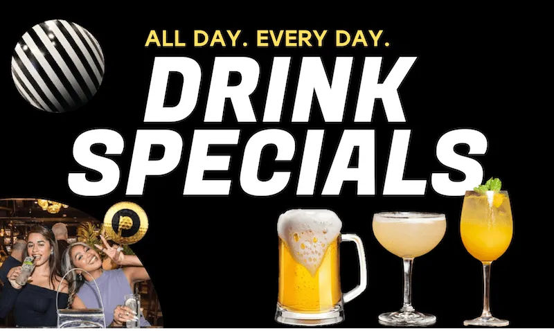 Puttery Miami All Day, Every Day Drink Specials