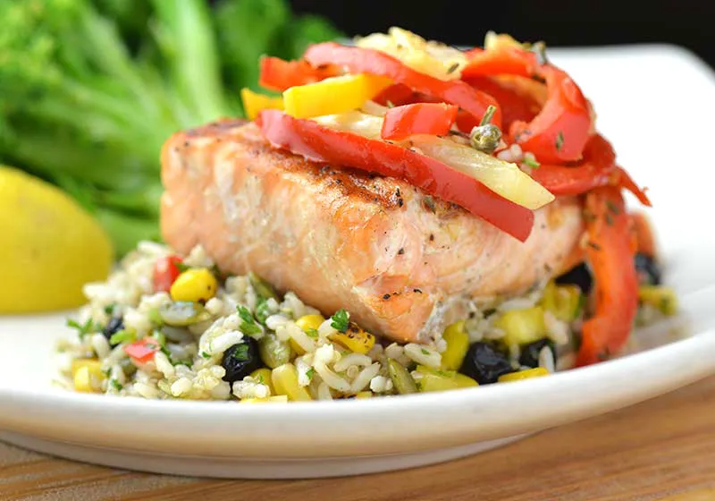 Grilled Salmon at Tallahassee's Best Steakhouse