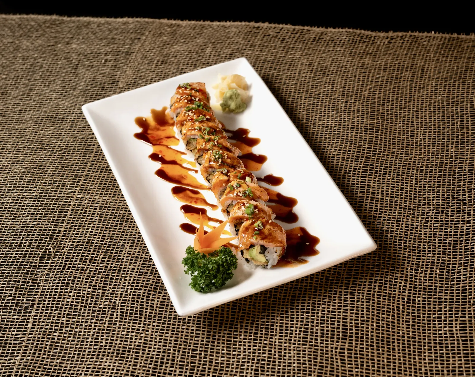 Golden Point roll at Sake Café Pensacola