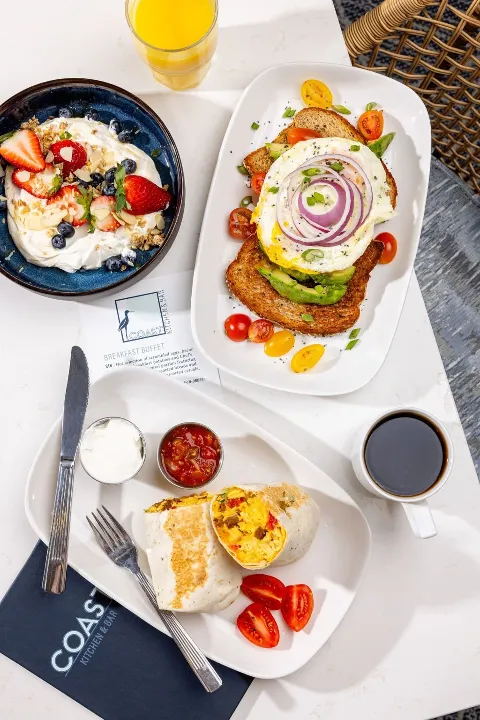 Coast Kitchen & Bar, food
