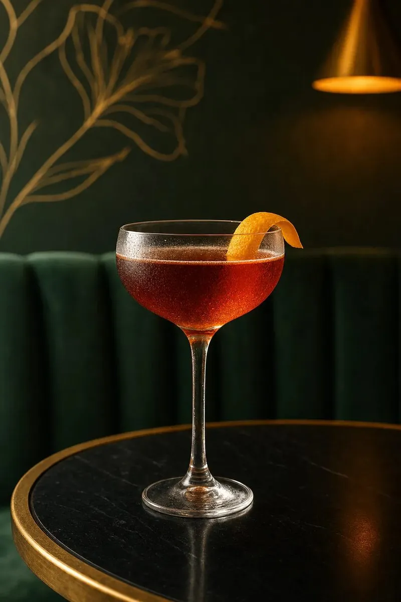 Hanky Panky, a martini at Spanglish Martini Bar in Wynwood, Miami