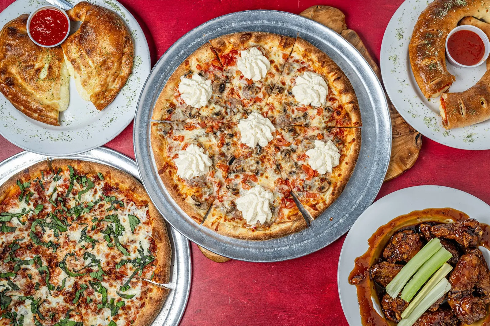 Carmines Pie House, food