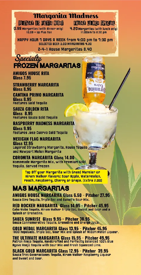 Amigos Mexican & Spanish Restaurant, drink