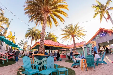 Bungalow Bar & Grill, view