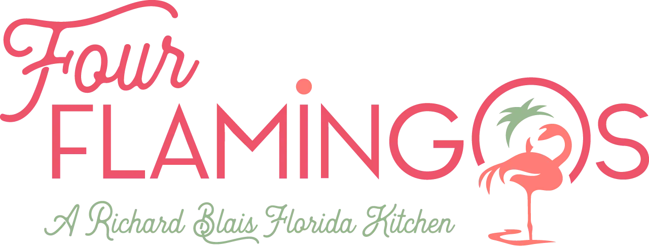 Four Flamingos