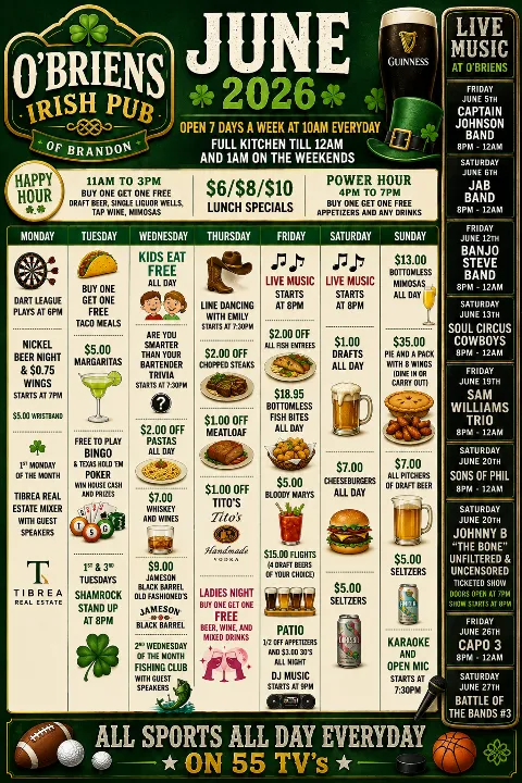 O'Brien's Irish Pub, unknown