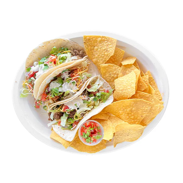 three tacos