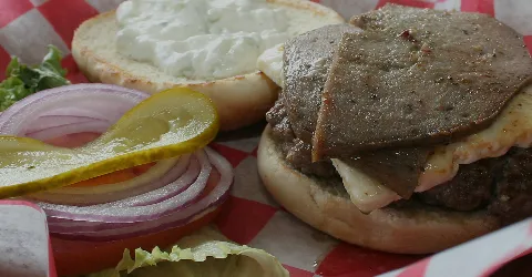 Burg Diner, food