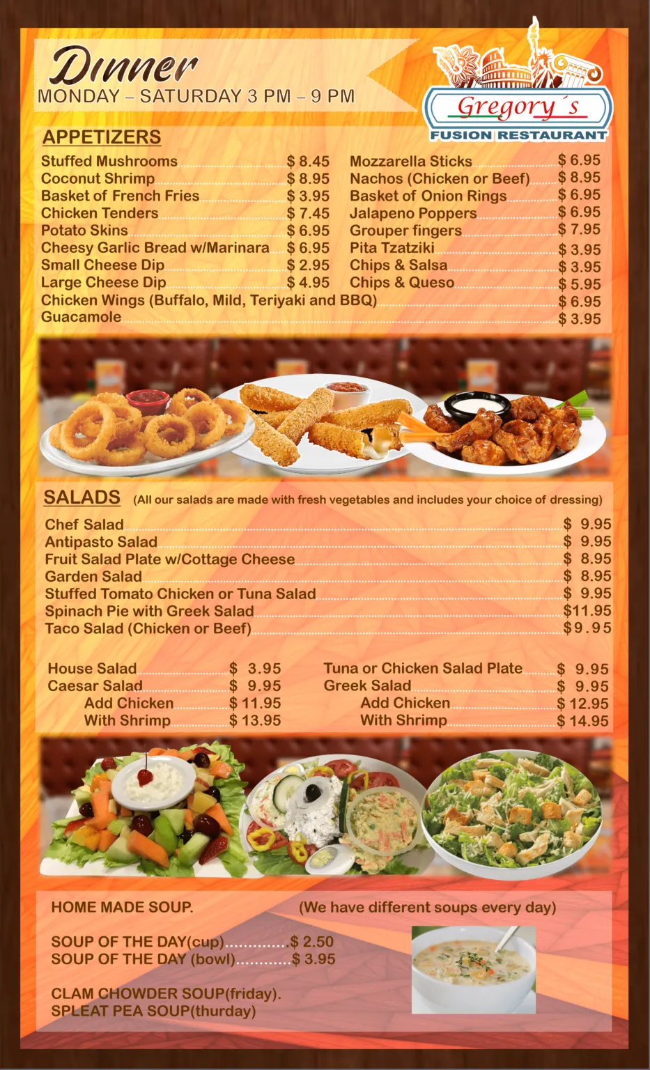 Gregory's Fusion Restaurant