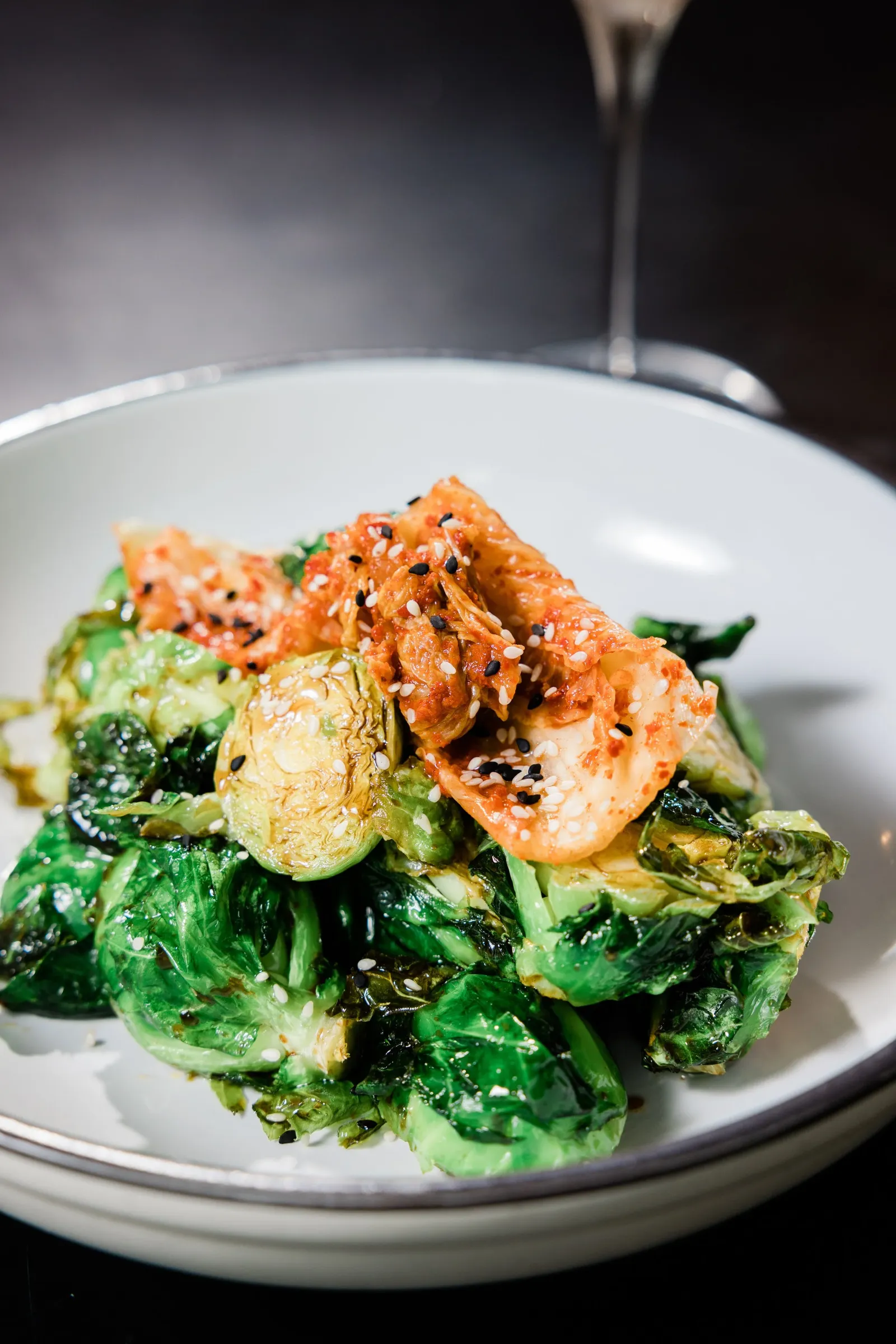 Kung Pao Brussel Sprouts
