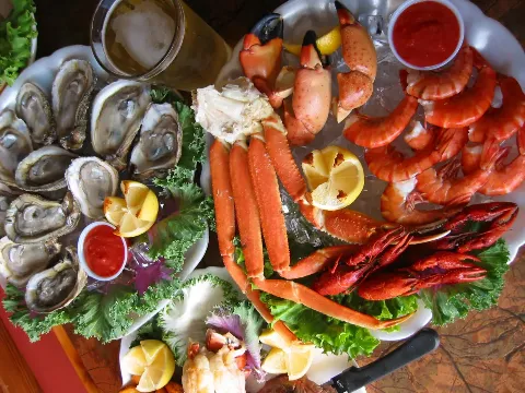 Daves Last Resort & Raw Bar, food
