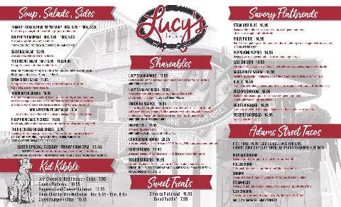 Lucy's in the Square, food