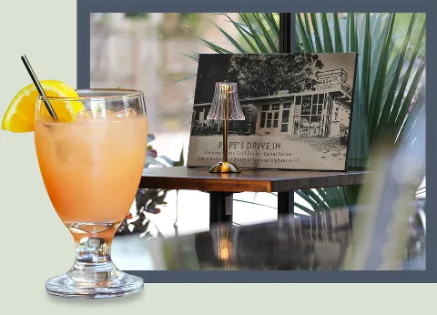 Pape’s Bar is a Hemingway-inspired full-service bar