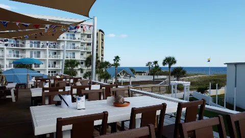 Beachview Restaurant Bar View