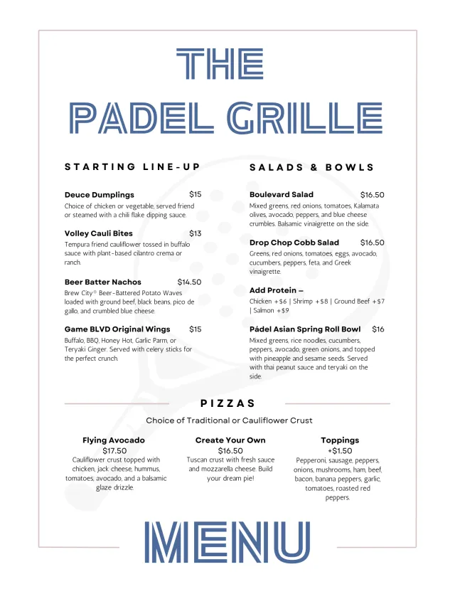 Padel Grille Restaurant