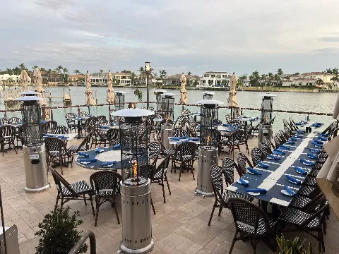 MiraMare dining room on Venetian Bay