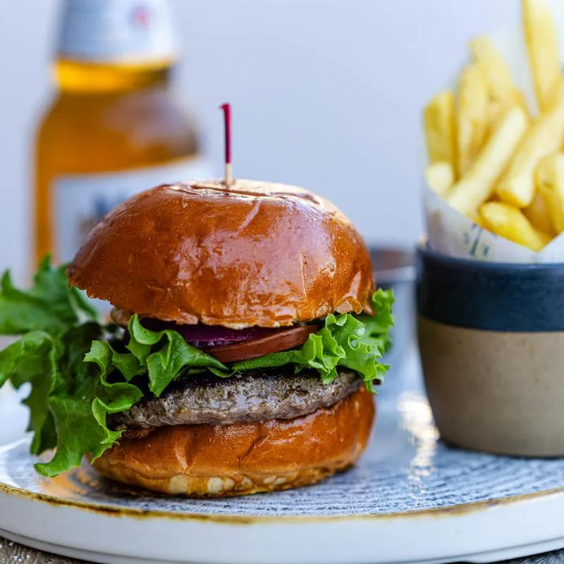 The porch burger.