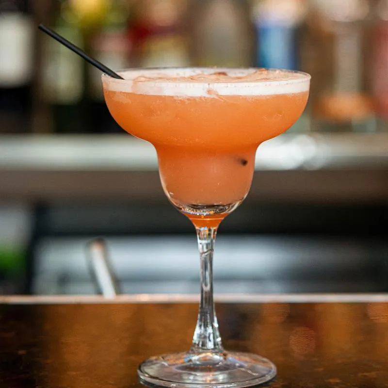 Cocktail, close up.
