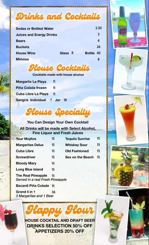 La Playa Grill, food