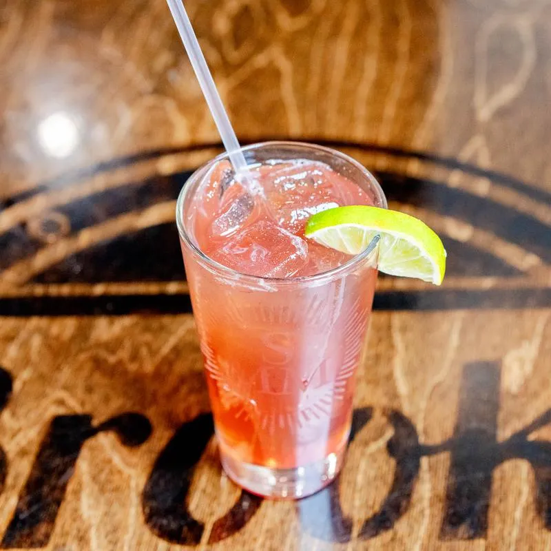 Fukleberry cocktail.