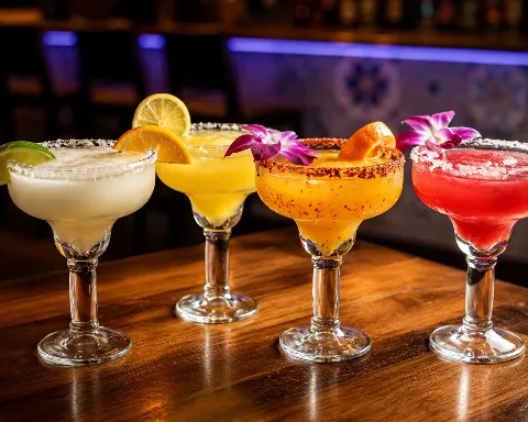Happy hour margaritas