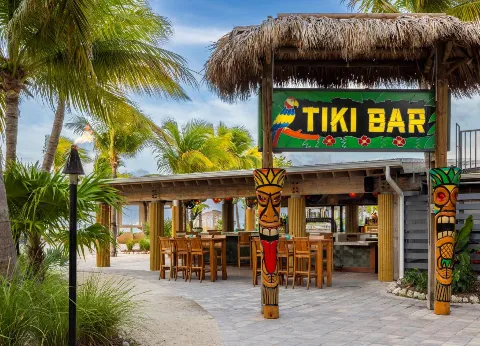 Historic Tiki Bar in Islamorada