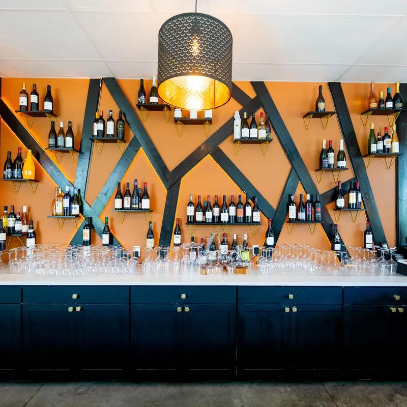 Interior, Wine bar.