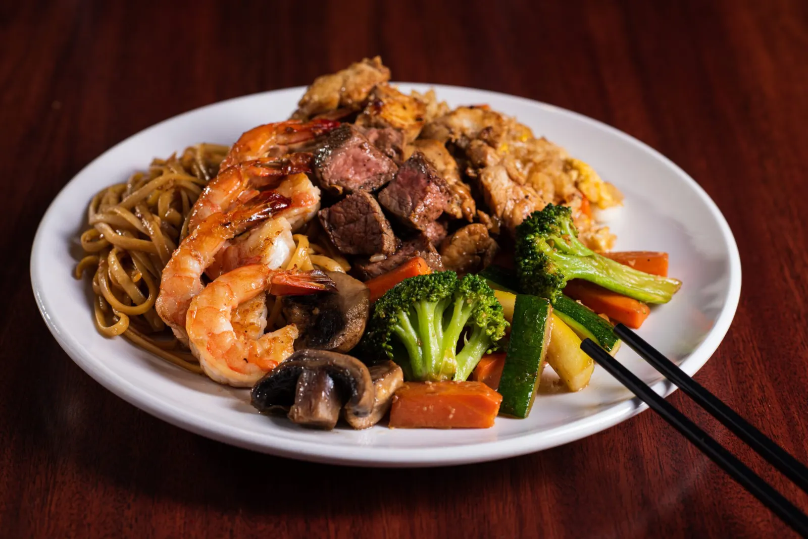 Kobe Trio entree