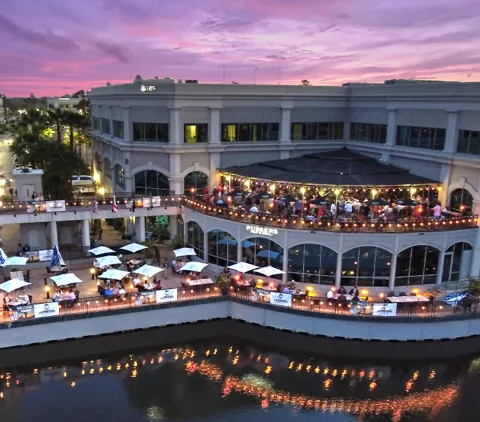 Pussers Caribbean Grille, view