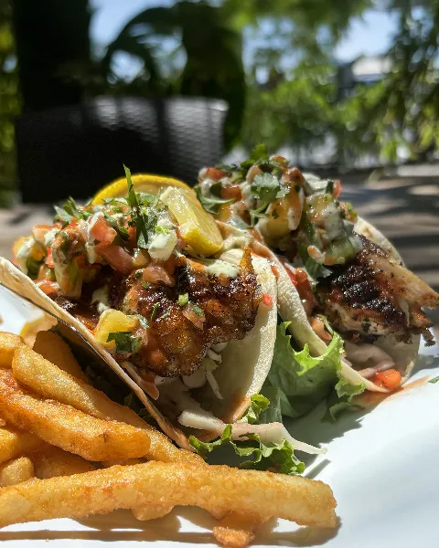 Yucatan shrimp tacos