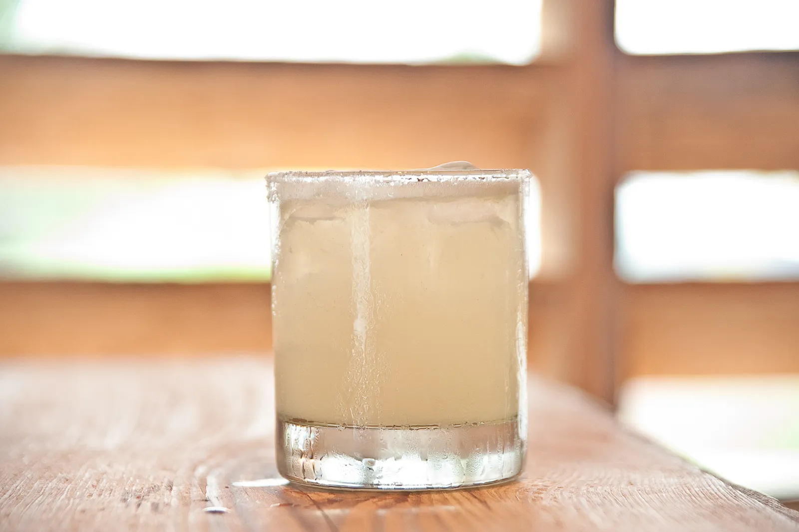 Margarita on the rocks from bartaco