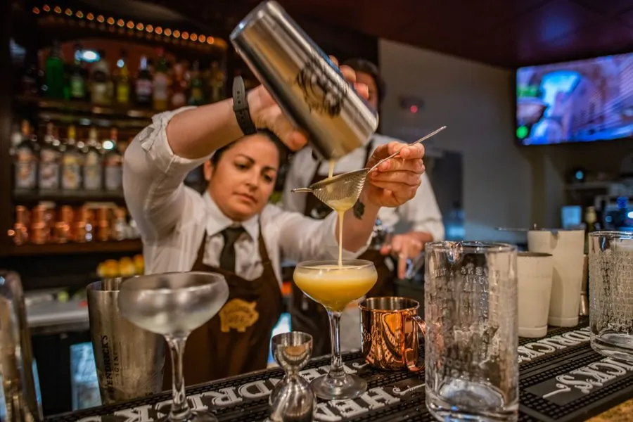 Happy hour cocktails at Salumeria 104 Coral Gables