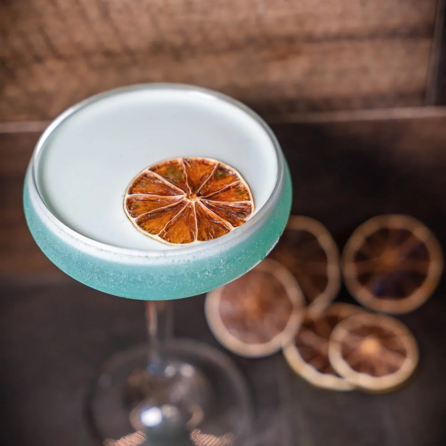 Last Corpse

&hellip; a beautifully bright twist on two classics. A balanced mash up of a &ldquo;Last Word&rdquo; &amp; &ldquo;Corpse Reviver 2&rdquo;. This is not your average blue drink.

There&rsqu