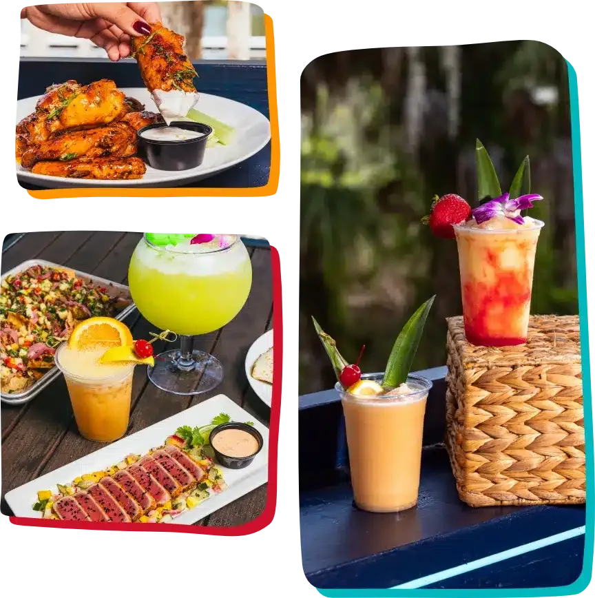 Tiki Docks Cocktails