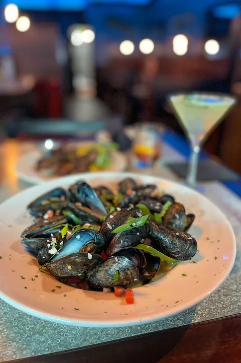 The Black Marlin, food