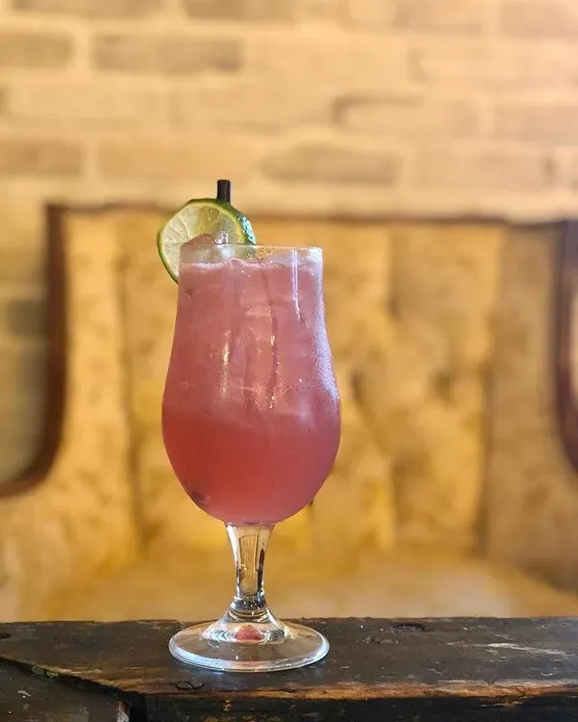 Introducing our first house cocktail the Fiery Dove! 🍹
This is our mash-up of a couple of classic tequila cocktails; the Paloma &amp; the Mexican Firing Squad. Corazon blanco, house-made grenadine, f
