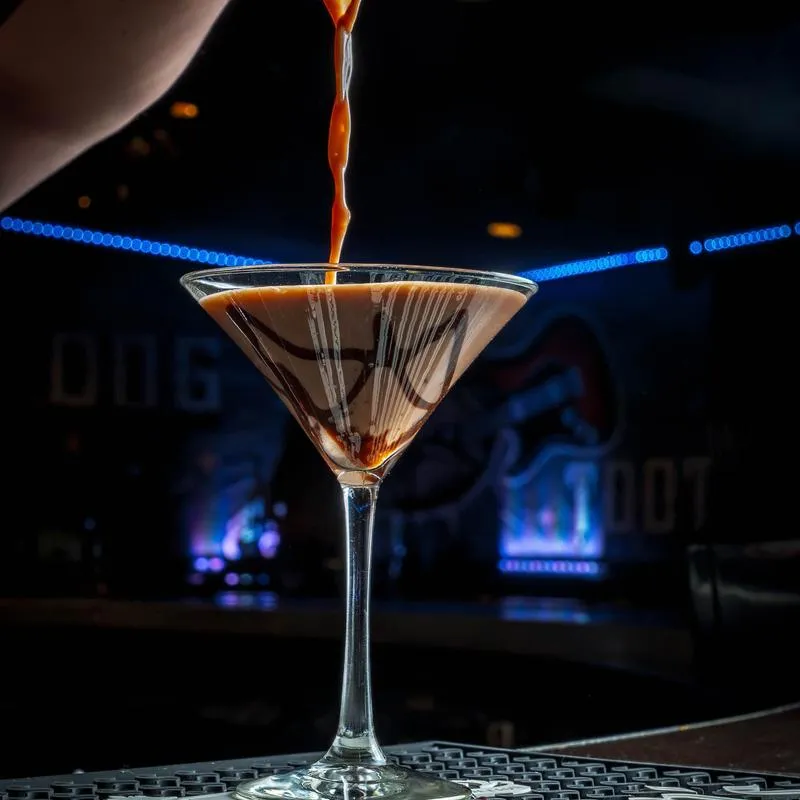 Chocolate Martini.