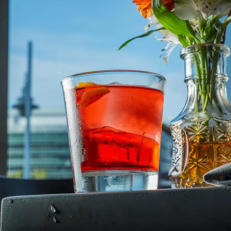 Cranberry cocktail.