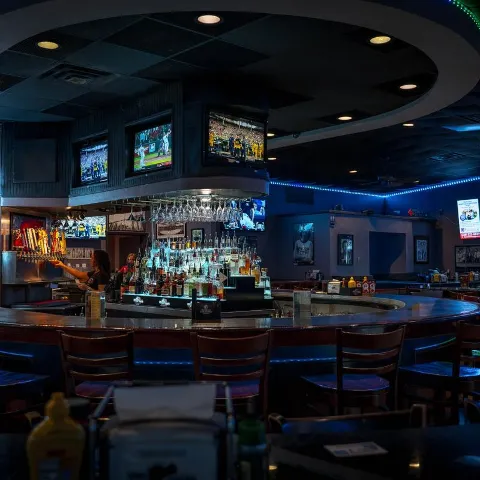 Bar area.