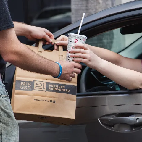 Have Your Burger 21 Delivered Right To Your Door