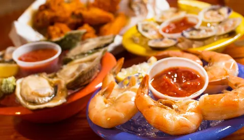 Happy Hour Food Background