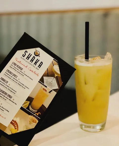 Have you tried one of our Featured Cocktails!?🍹 Shaka Painkiller &bull; 📸 @eva.whatalife
