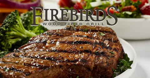 Firebirds Wood Fired Grill, food