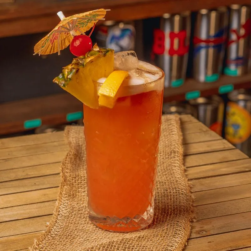 The Hurricane cocktail.