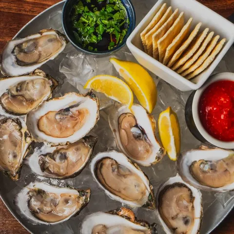 Raw Oysters.
