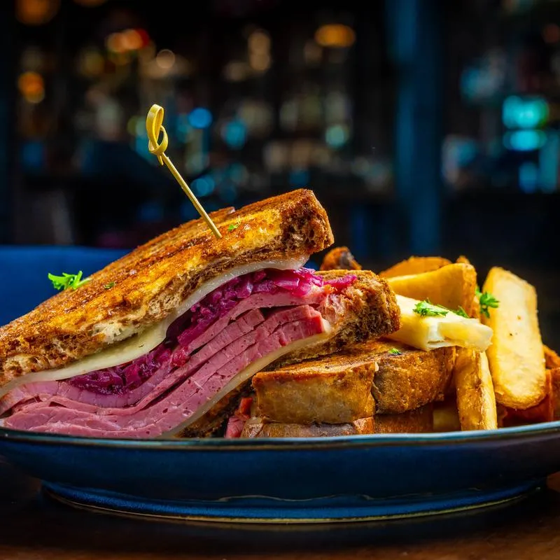 Reuben sandwich.