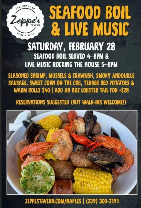 Zeppe's Tavern, food