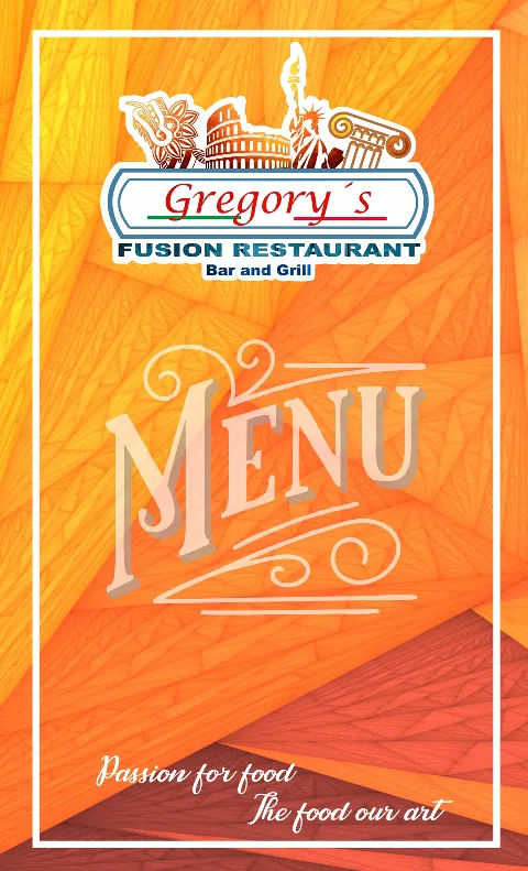 Gregory's Fusion Restaurant, food