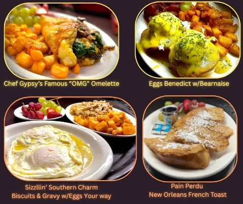 Cafe Paradiso Bistro & Social Club, food