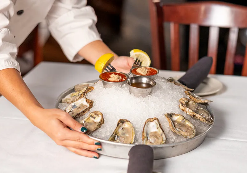 Fresh Oysters Naples